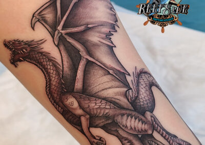 lord of the rings dragon tattoo