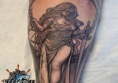 lady liberty tattoo